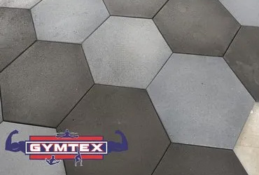 Gym Rubber Tile Flooring