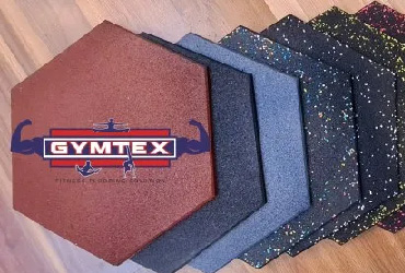 Gym Rubber Tile Flooring